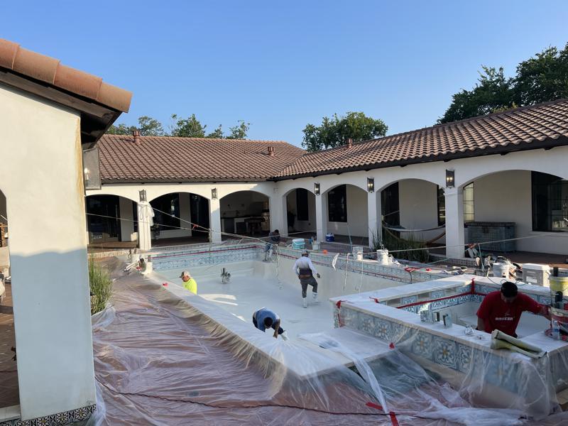 pool replaster